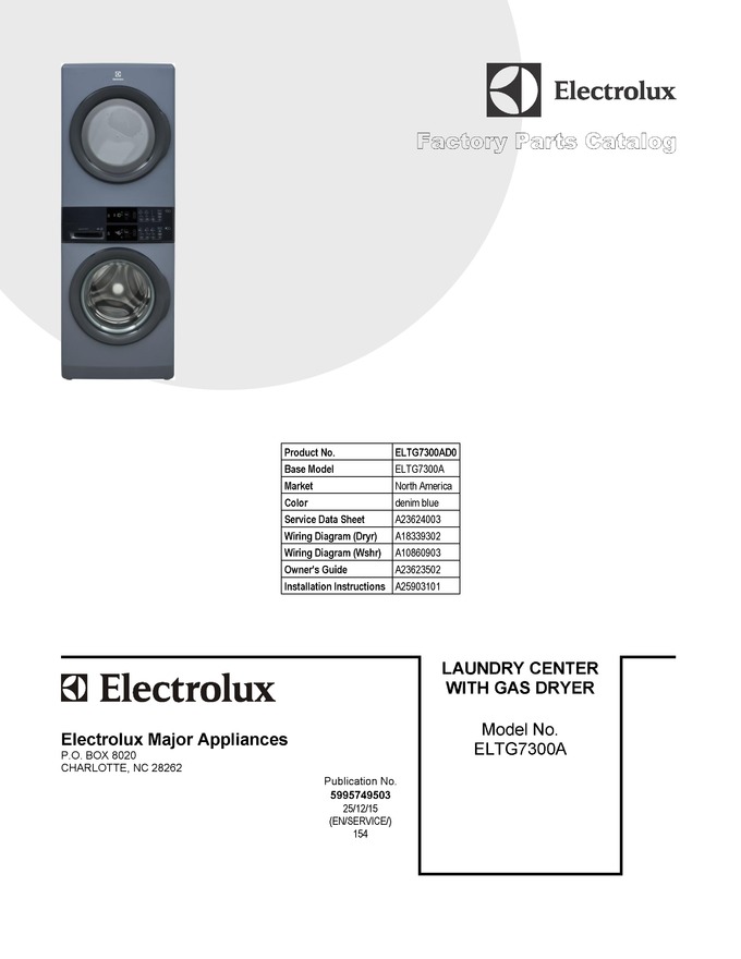 Diagram for ELTG7300AD0