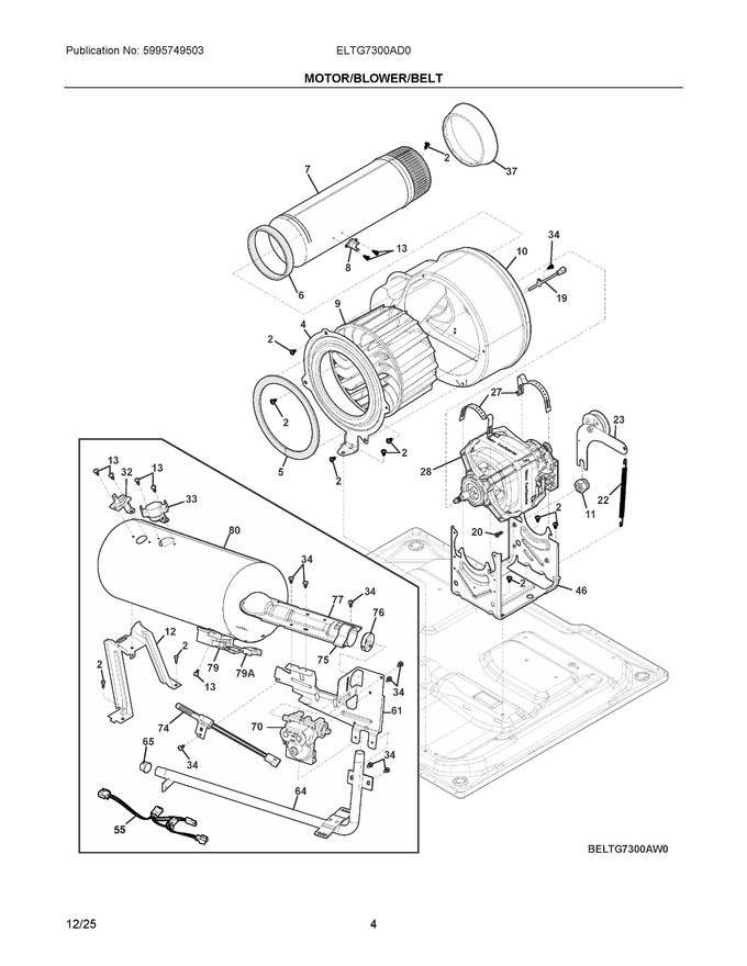 Diagram for ELTG7300AD0