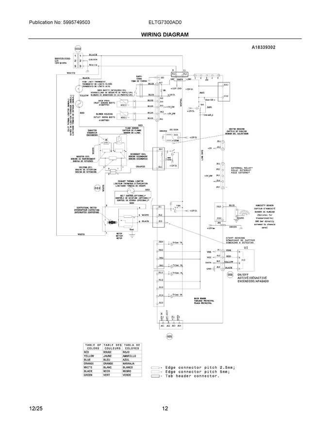 Diagram for ELTG7300AD0
