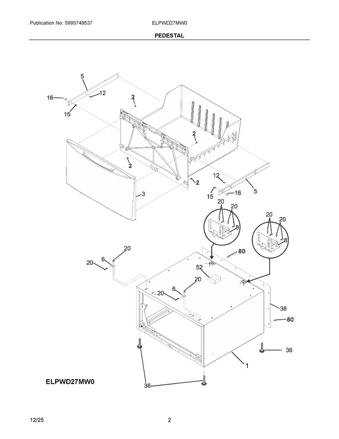 Diagram for ELPWD27MW0