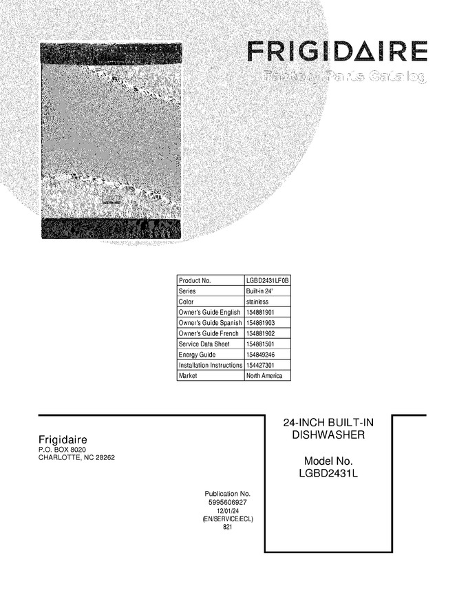 Diagram for LGBD2431LF0B