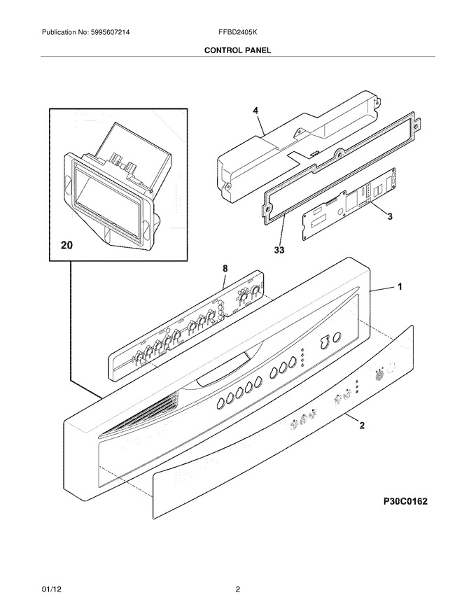 Diagram for FFBD2405KB1B