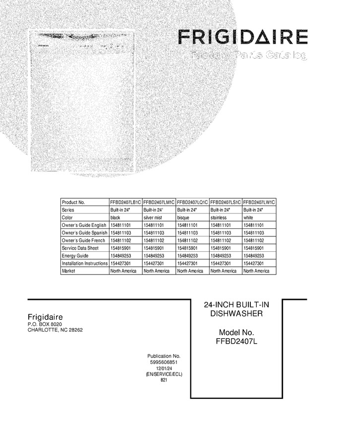 Diagram for FFBD2407LS1C