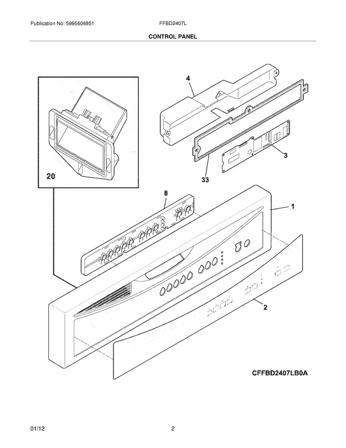 Diagram for FFBD2407LS1C