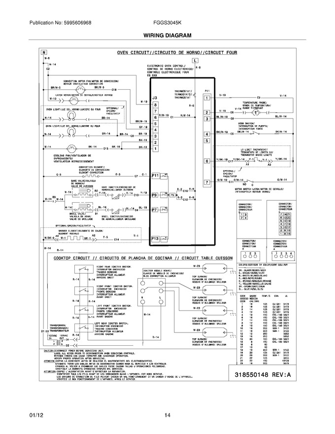 Diagram for FGGS3045KWE