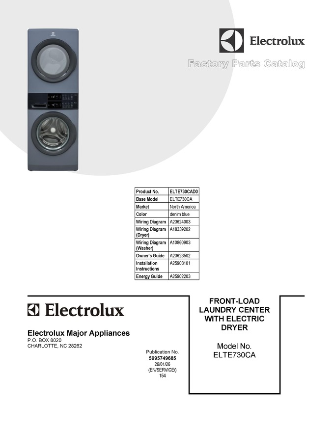 Diagram for ELTE730CAD0