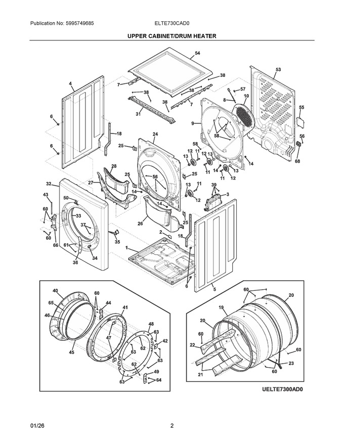 Diagram for ELTE730CAD0