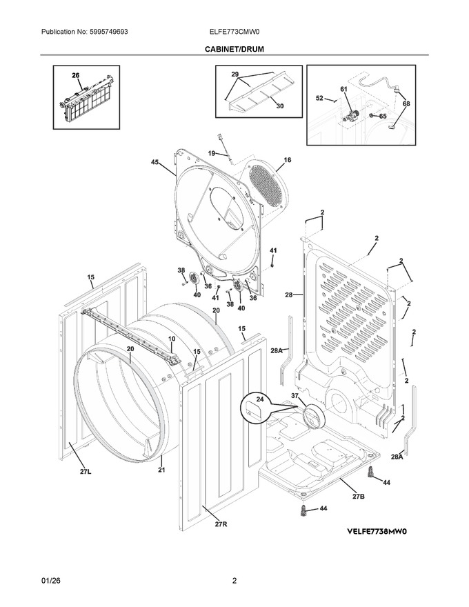 Diagram for ELFE773CMW0