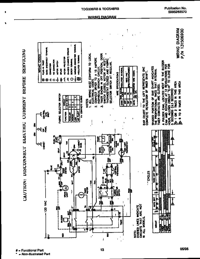 Diagram for TDG546RBD2