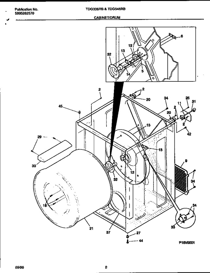 Diagram for TDG546RBD2