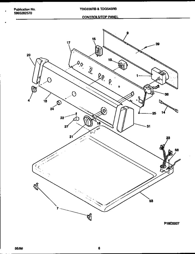 Diagram for TDG546RBD2