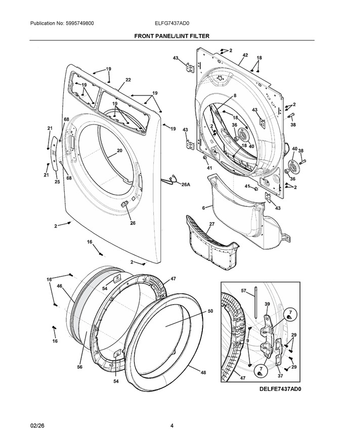 Diagram for ELFG7437AD0