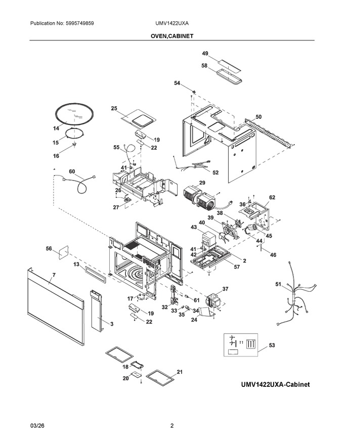 Diagram for UMV1422UXA