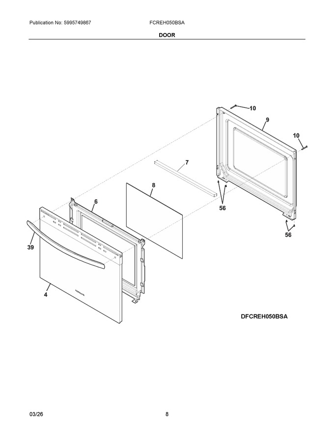 Diagram for FCREH050BSA