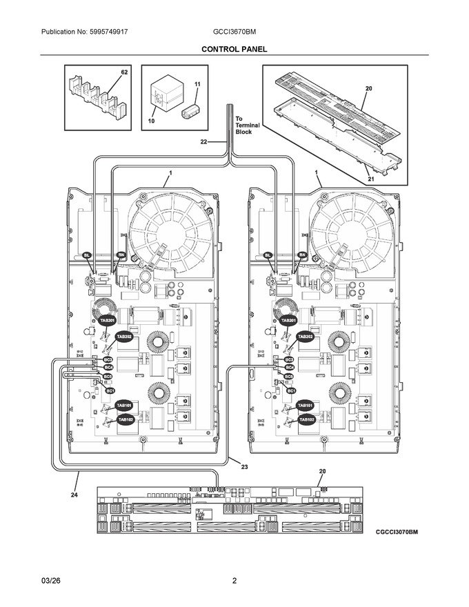 Diagram for GCCI3670BM
