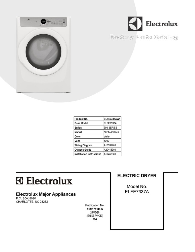 Diagram for ELFE7337AW1