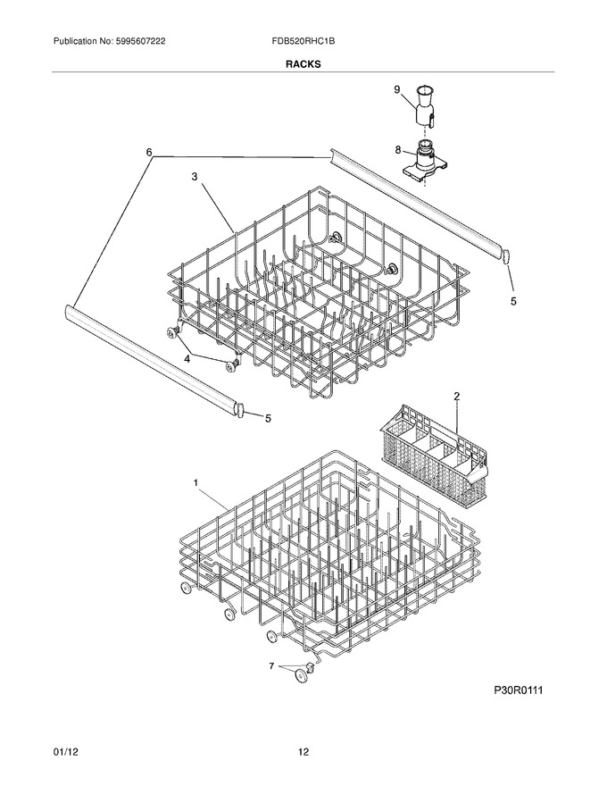 Diagram for FDB520RHC1B