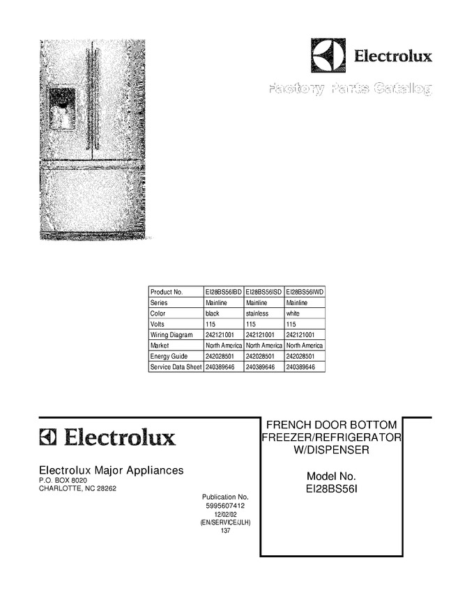 Diagram for EI28BS56IWD