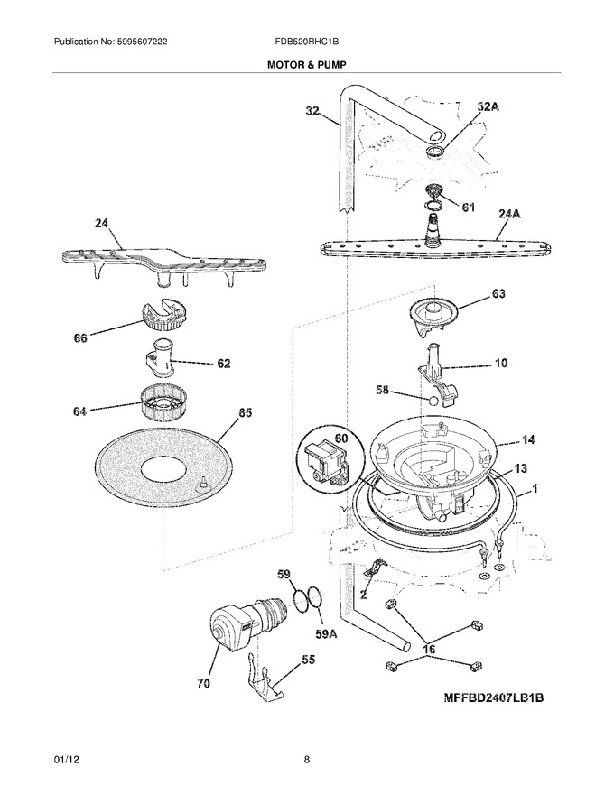 Diagram for FDB520RHC1B