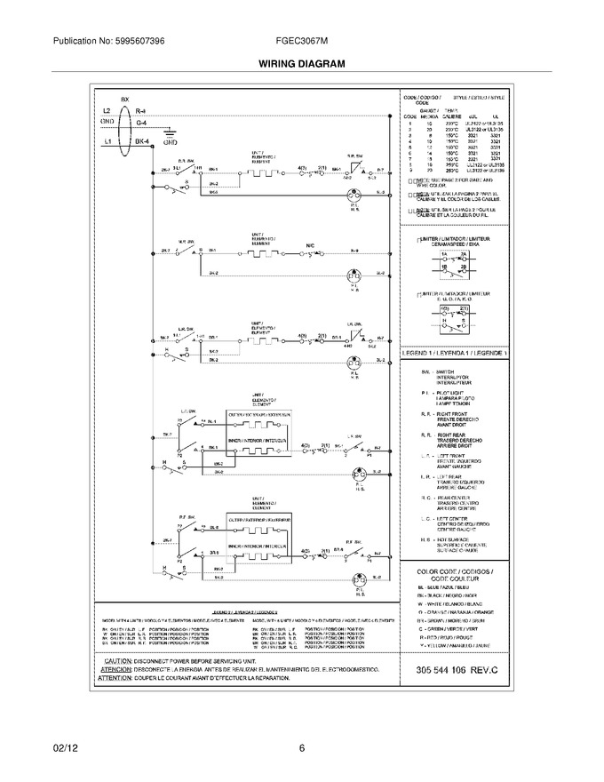 Diagram for FGEC3067MB