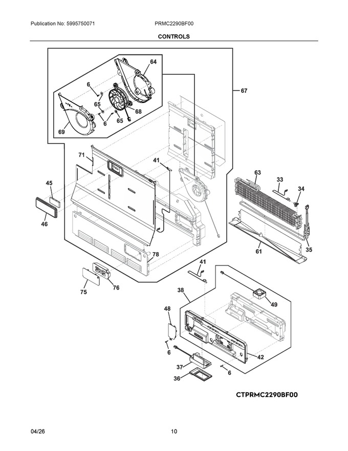 Diagram for PRMC2290BF00