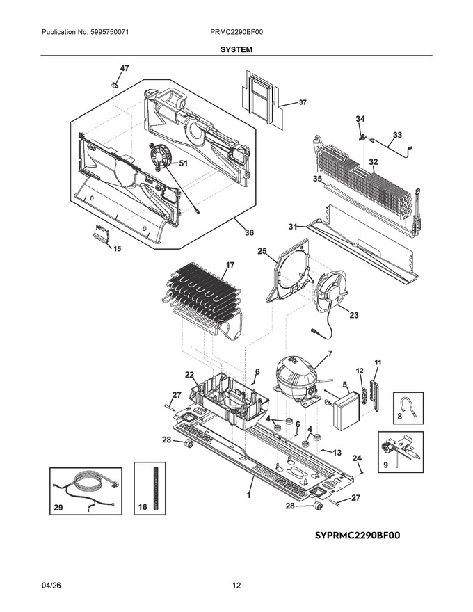 Diagram for PRMC2290BF00