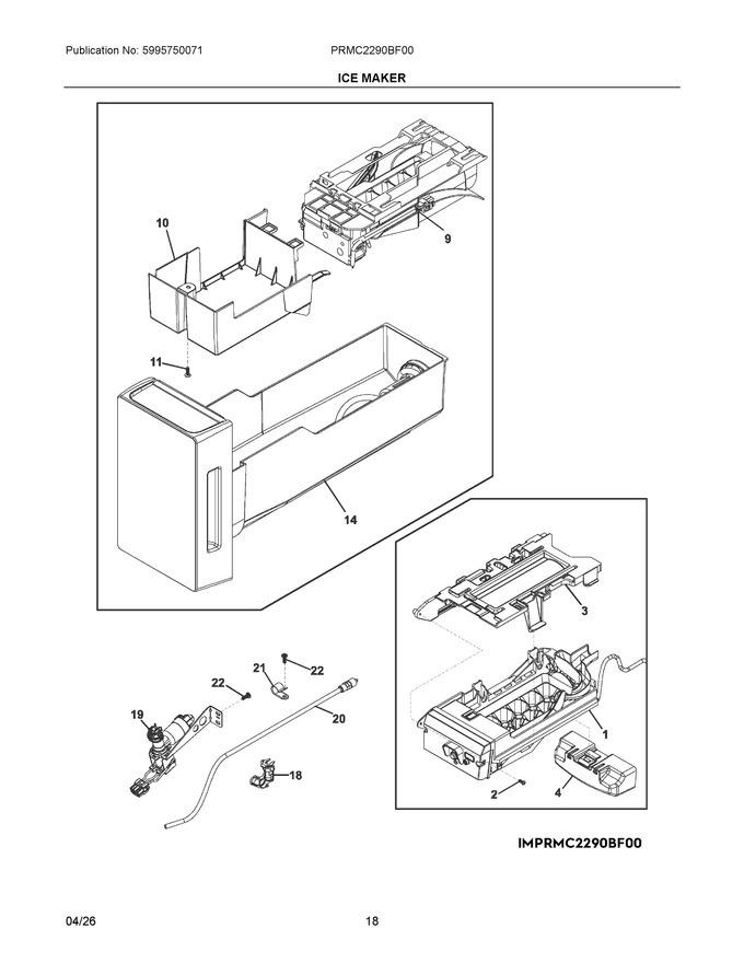 Diagram for PRMC2290BF00