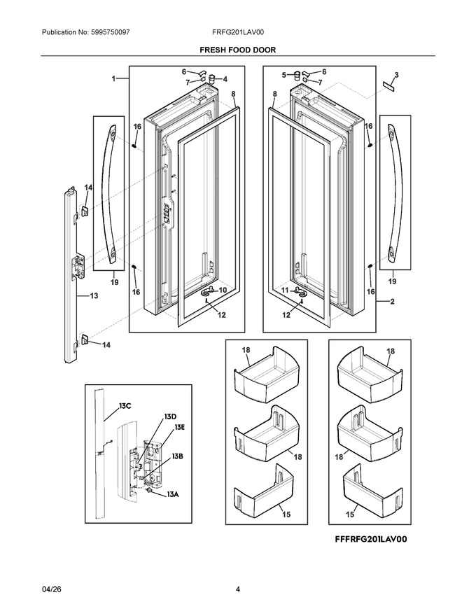 Diagram for FRFG201LAV00