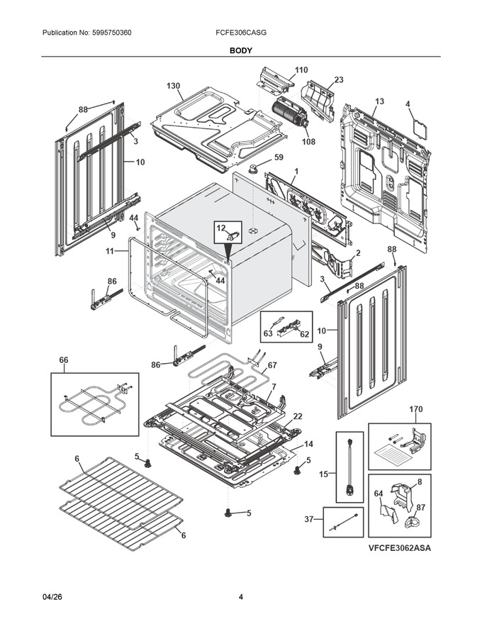 Diagram for FCFE306CASG