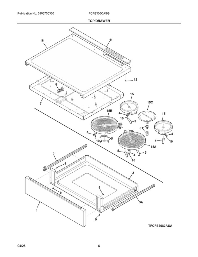 Diagram for FCFE306CASG