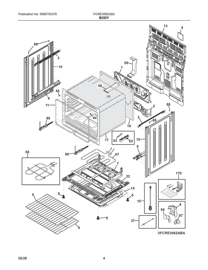Diagram for FCRE3062ASD