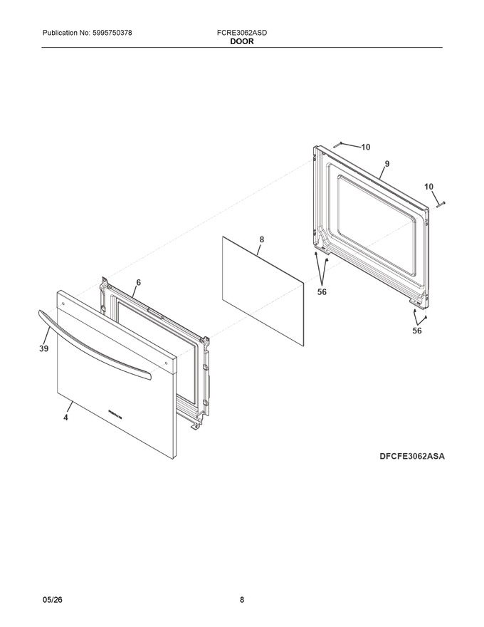 Diagram for FCRE3062ASD