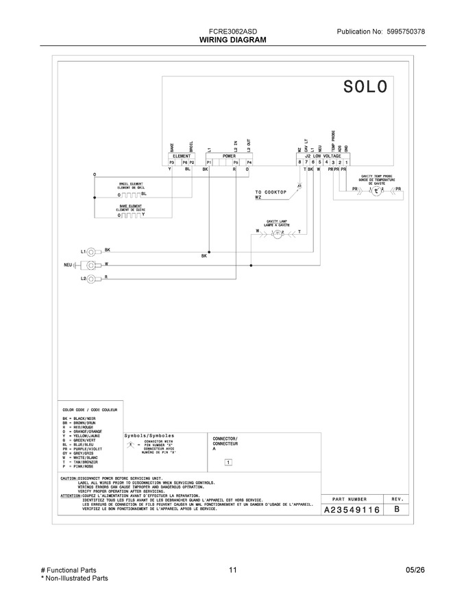 Diagram for FCRE3062ASD