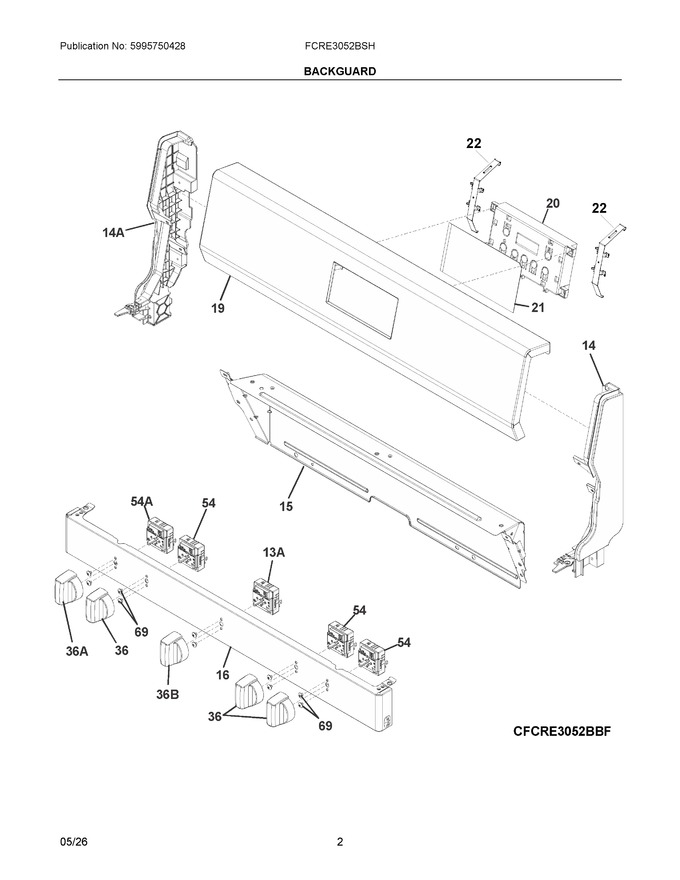 Diagram for FCRE3052BSH