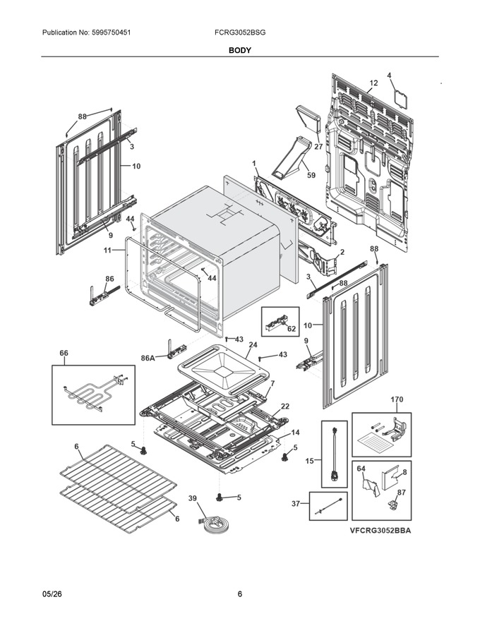 Diagram for FCRG3052BSG