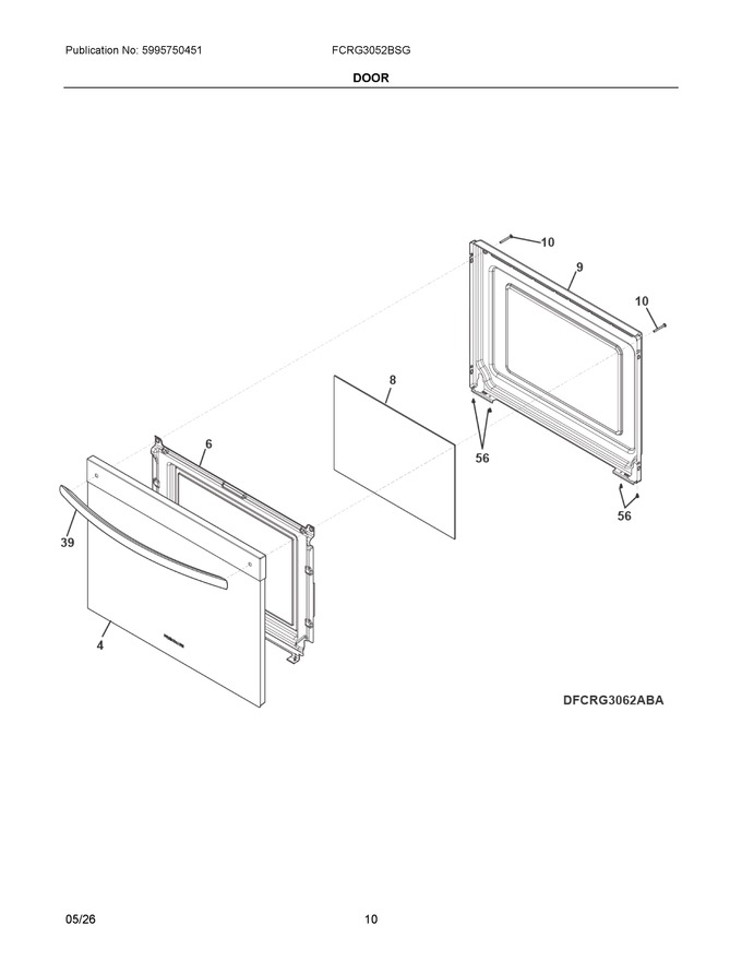 Diagram for FCRG3052BSG