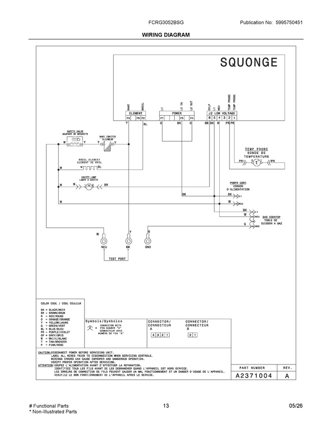 Diagram for FCRG3052BSG