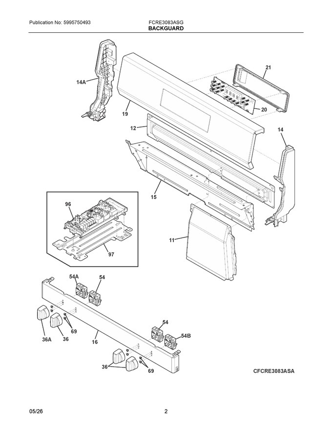 Diagram for FCRE3083ASG