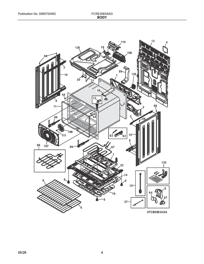 Diagram for FCRE3083ASG