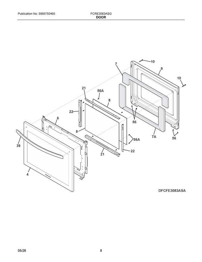 Diagram for FCRE3083ASG
