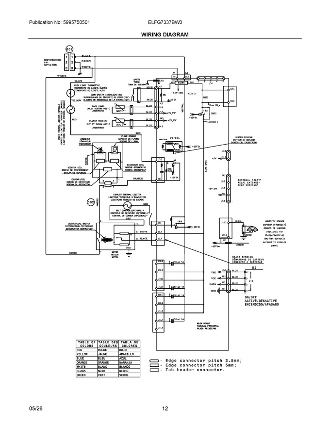 Diagram for ELFG7337BW0