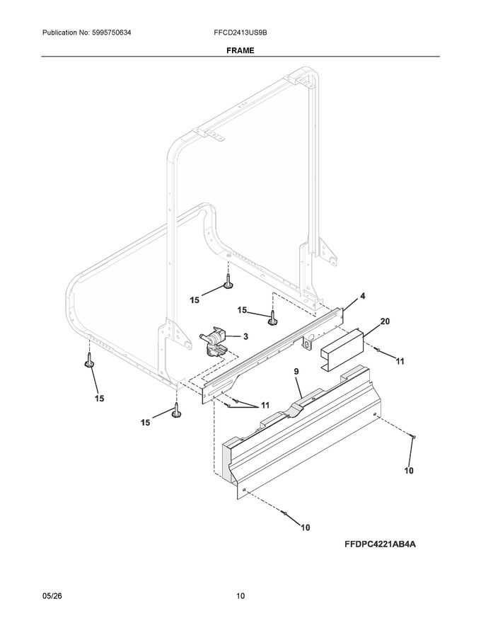 Diagram for FFCD2413US9B