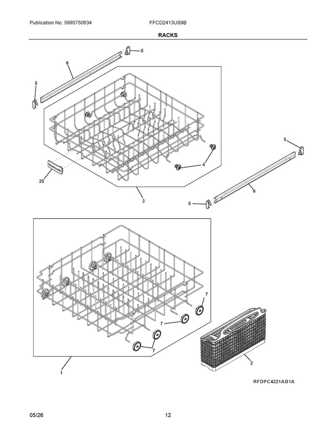 Diagram for FFCD2413US9B