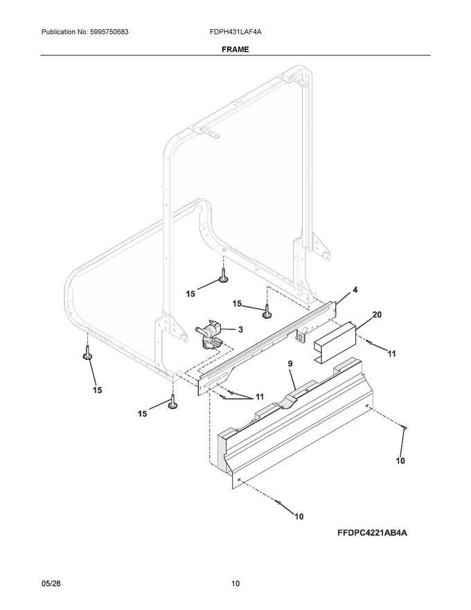 Diagram for FDPH431LAF4A