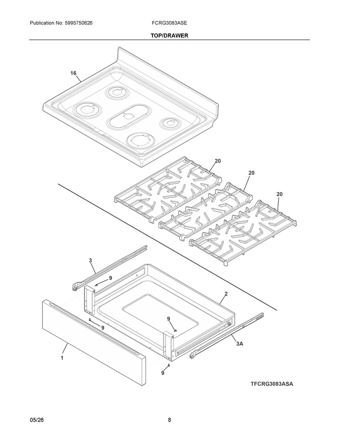 Diagram for FCRG3083ASE