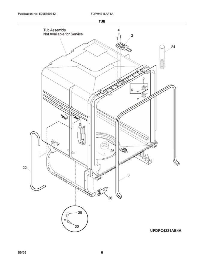 Diagram for FDPH431LAF1A