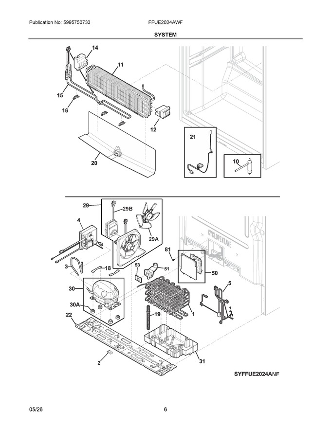 Diagram for FFUE2024AWF