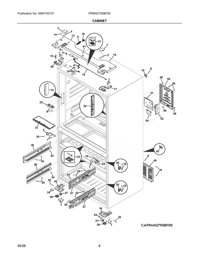 Diagram for PRMS2790BF00
