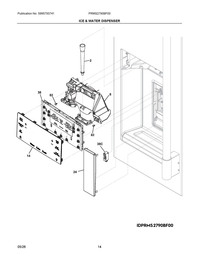 Diagram for PRMS2790BF00