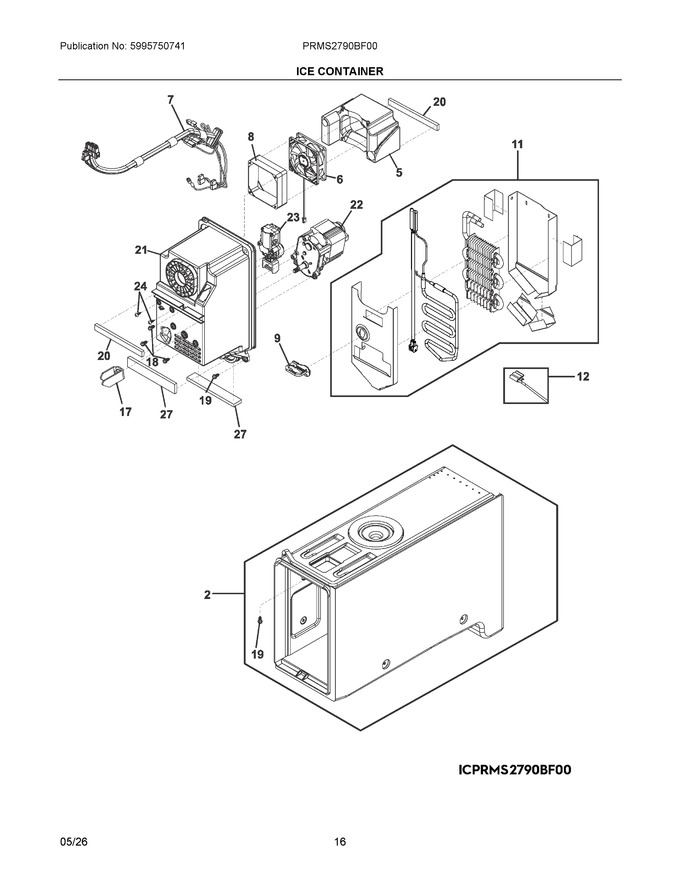 Diagram for PRMS2790BF00